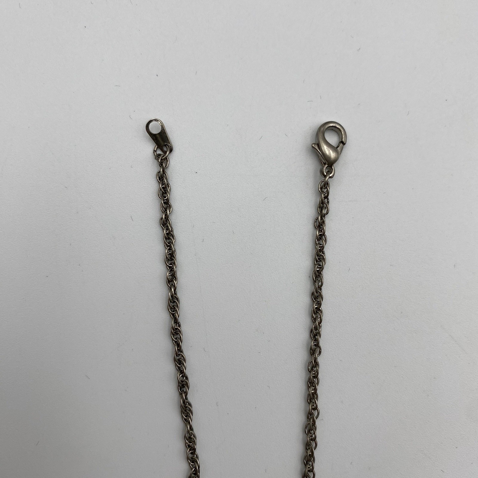 Vintage Initial Letter “E” Cursive Rhinestone Pen… - image 11