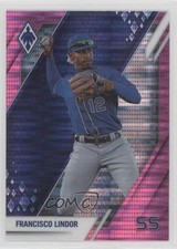2022 Panini Chronicles Phoenix Pink Pulsar Francisco Lindor #23 rs2