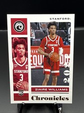 2021-22 Panini Chronicles Draft Picks - Ziaire Williams #16 (RC)