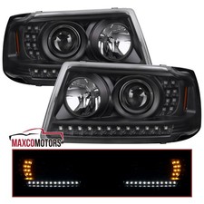 Black Projector Headlights Fits 2001-2011 Ranger Led Strip Lamps Leftright Pair Black Projector Headlights Fits 2001-2011 Ranger Led Strip Lamps Leftright Pair