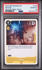 2024 RIFTBOUND: LEAGUE OF LEGENDS VIKTOR TRIAL DECK #246 VIKTOR PSA 10