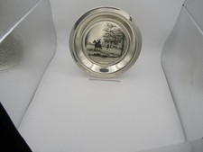 Bol en argent James Wyeth Riding to the Hunt 1974 édition limitée