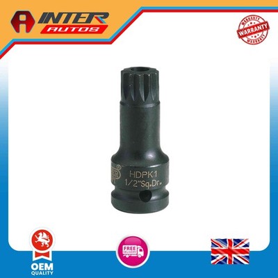 Draper Expert Audi-VW Drain Plug Key, 1-2'' Sq. Dr. 63476