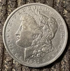 1891 Morgan Silver Dollar Circulated 90% Silver Very Good Condition Nice Coin