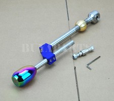 Adjustable Blue Short Shifter Neochrome Type-r Style Knob For Integra Civic