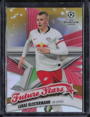 2019-20 Topps Chrome UEFA #FS-LK Lukas Klostermann Future Stars Gold #/50