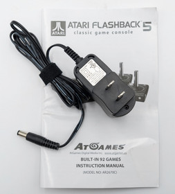Atari Flashback 5 Classic Game Console + 2 Wireless Joystick Controllers & Cords