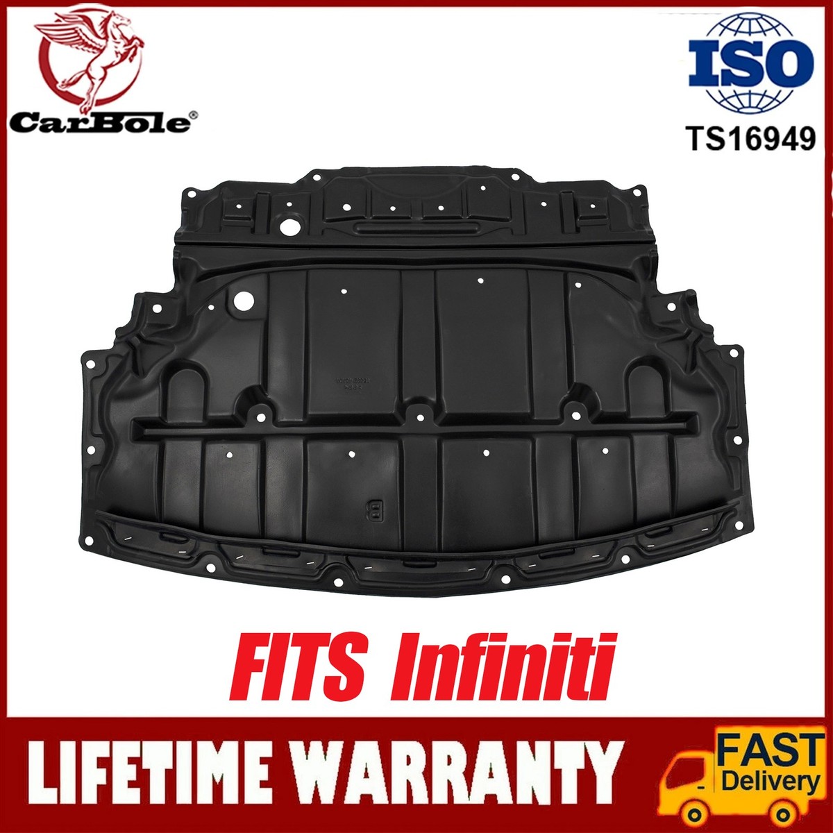 Engine Splash Shield Under Cover For Infiniti Q50 RWD 78892-4GA0A
