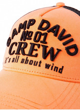 Camp David Herren Baseballkappe Mesh verstell...