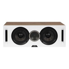 Debut Reference C5.2 Center Channel Speaker - White Baffle, Oak Cabinet