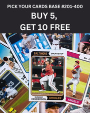2023 Topps Heritage BASE SINGLES #201-400 You Pick & Complete Your Set!