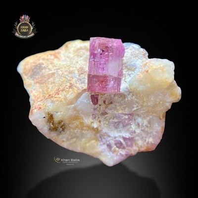 29ct | Rare Pink Topaz Crystal ~ Terminated Matrix Specimen | Katlang Pakistan.