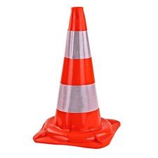 Leitkegel Verkehrskegel Warnhütchen Verkehrleitkegel 500mm mit 2 Streifen