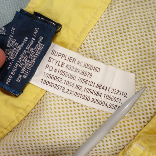 Vintage Polo Ralph Lauren Swim Shorts Women Large Yellow Swimming Beach Big Pony - Picture 20 of 24