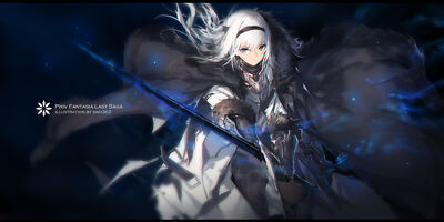 Anime girls pixiv fantasia doodle Play Gaming Mat Desk