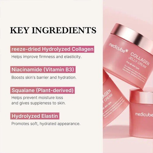 MEDICUBE Collagen Jelly Cream 50ml Authentic Korean Skincare # UK DISPATCH # - Picture 4 of 7