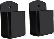 Pack Of 2 Self Adhesive Tv Air Conditioner Remote Control Holder Wall Mount Stor