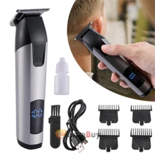 Men's Electric Beard Shaver Trimmer Razor Rechargeable Hair Shaving Machine USB
