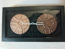 MAC EXTRA DIMENSION EYE SHADOW X 2 - THIS ROUND'S ON ME / FEELIN' TOASTY .1OZ 3G