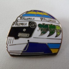 Stefan Johansson Alumax Simpson Driver Helmet Collector Pin Indy 500 IndyCar