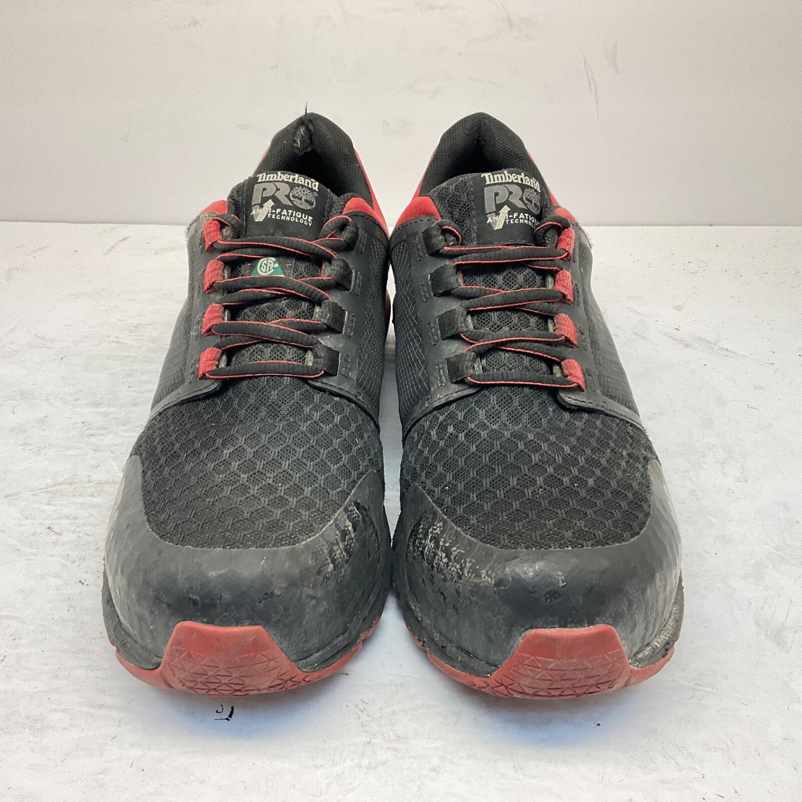 Timberland PRO Men's Radius Comp. Toe Work Shoes A29C6 Black/Red Size 8.5W image 2