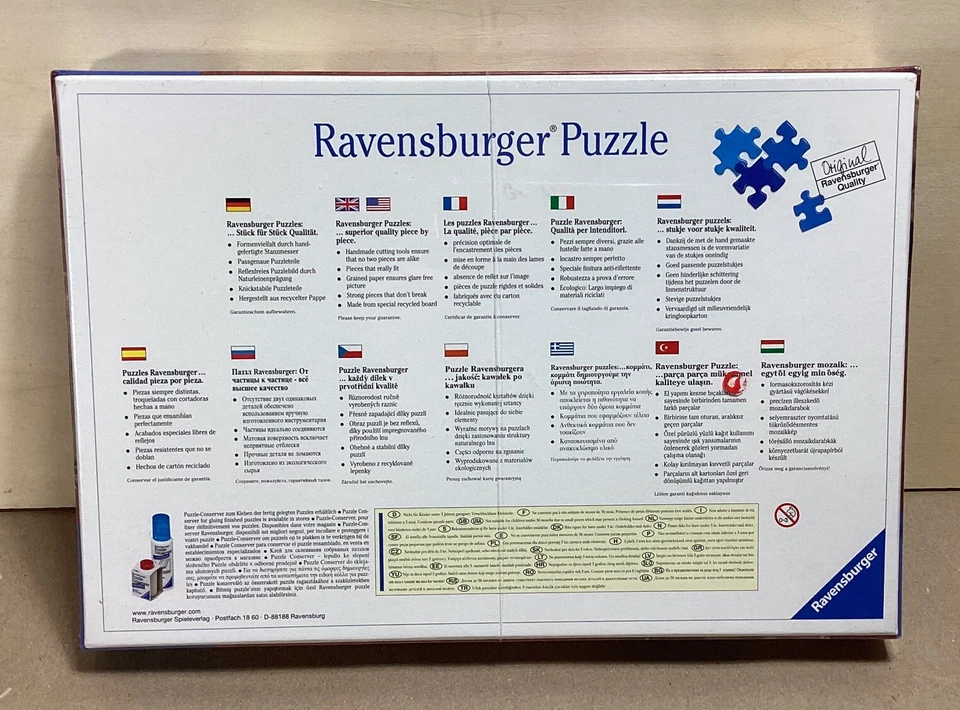 Ravensburger Lord of the Rings Jigsaw Puzzle 500 Pieces The Two Towers Vintage - Image 2 of 4