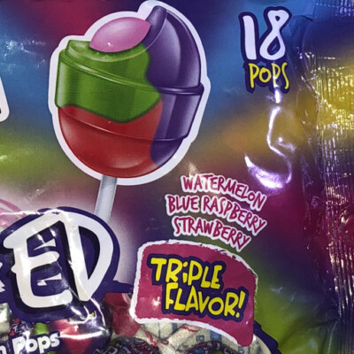 Colombina BON BON BUM Twisted Triple Flavor Bubble Gum Pops-2