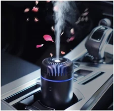 USB Mini Car Diffuser Humidifier Cool Mist Aroma Air Freshener – Black