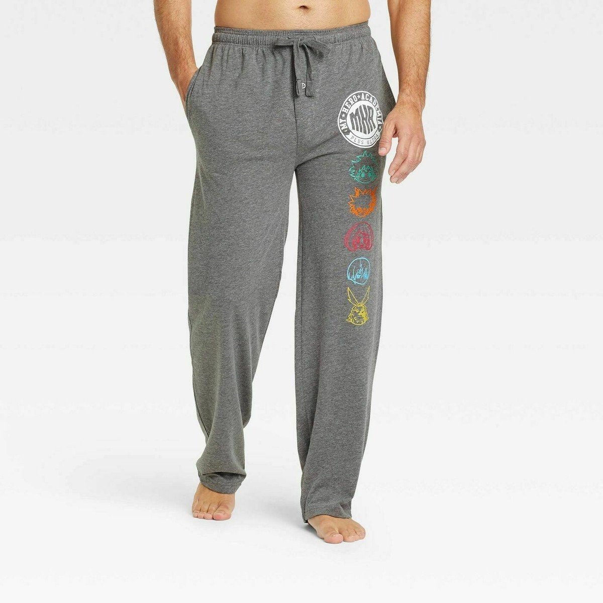 NWT Mens My Hero Academia Pajama Pants Lounge Sleep Anime S M L XL LICENSED