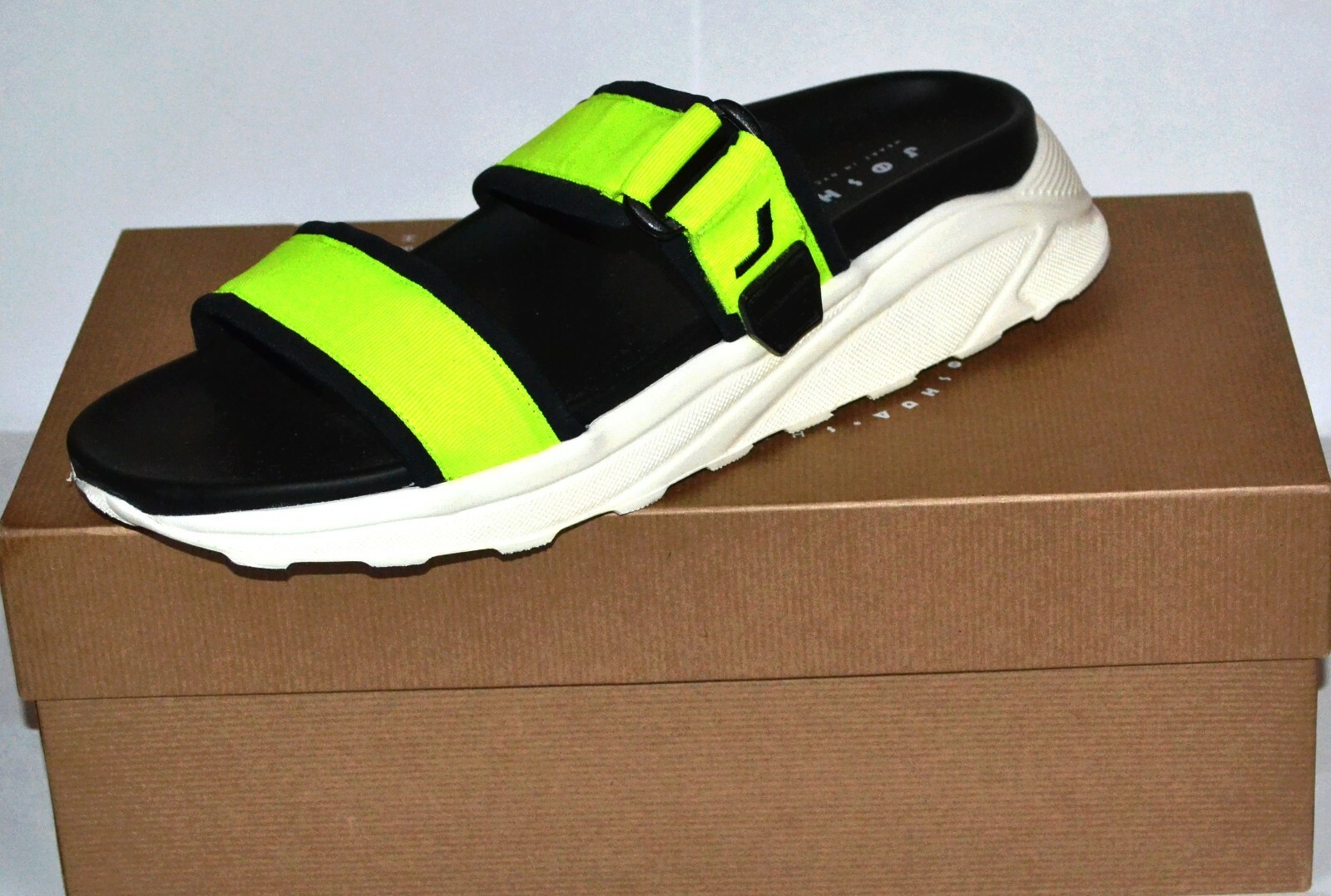 Повседневные сандалии-вьетнамки Joshua Green Ionic на белой подошве, Италия, Размер US 11, EU 44