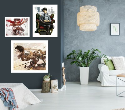 3D Attack On Titan 408RAIH Anime Kombinieren Wandaufkleber