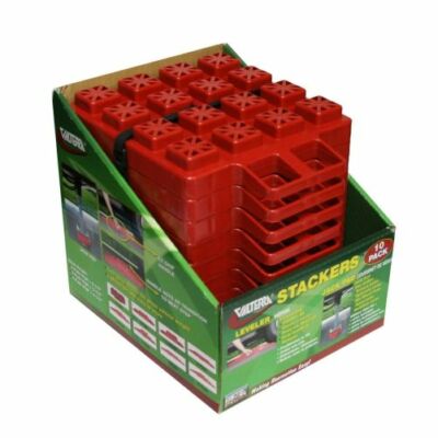 Valterra A10-0918 RV Trailer Leveling Stabilizing Stackers Jack Pads