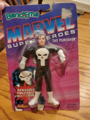 Brand NEW UNOPENED MARVEL COMICS SUPER HEROES THE PUNISHER  BEND-EMS
