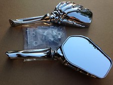Espejo calavera para Yamaha Road Royal Max Vstar 1100 1300 1600 1700 Warrior Virago