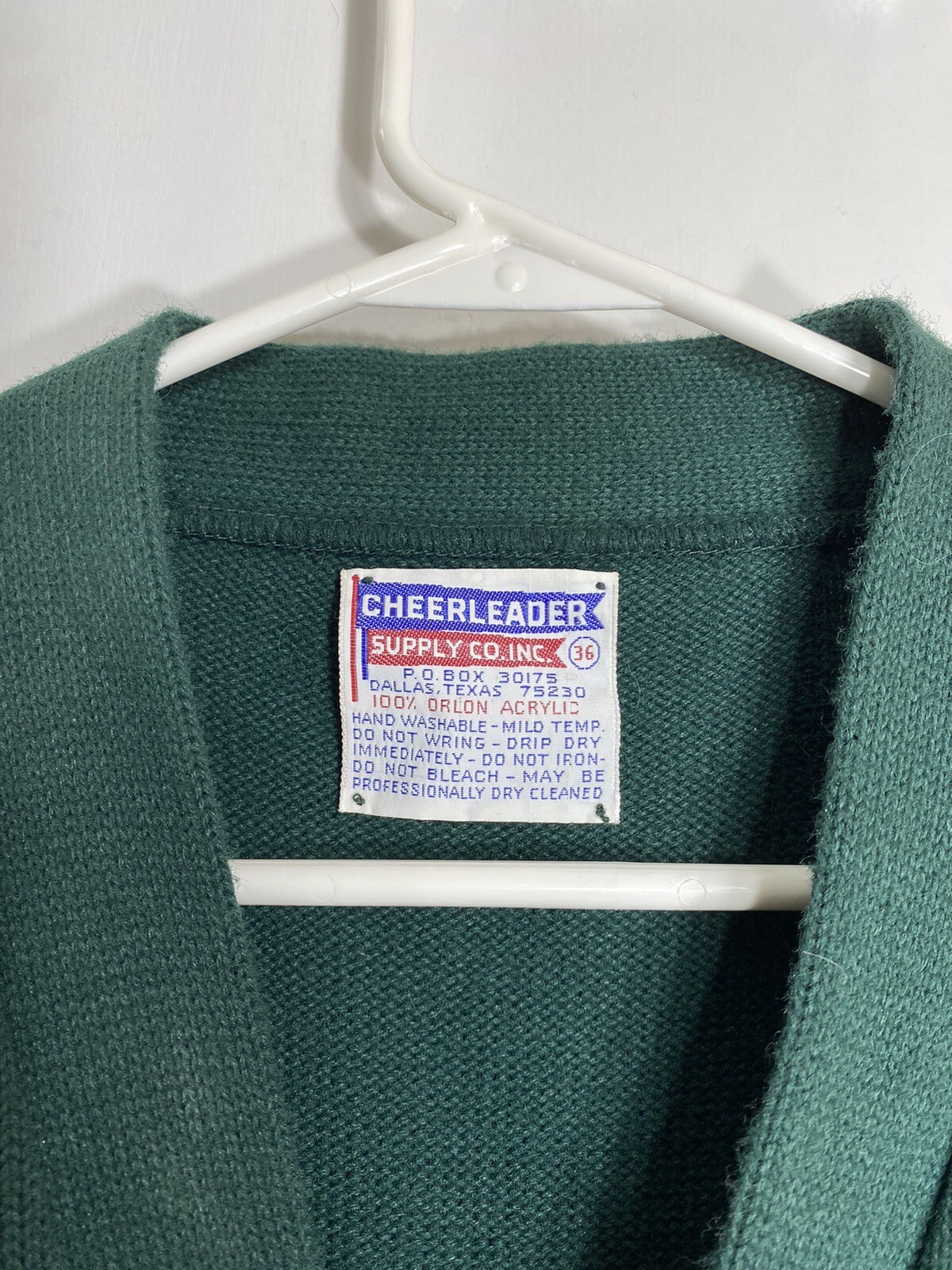 Vintage 50s 60s Cheerleader Supply Co. Sweater Size 3… Gem