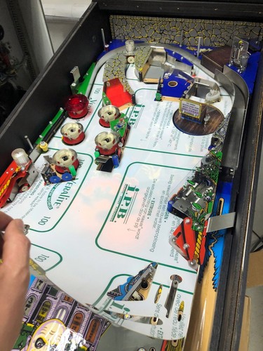 TAF Pinball / Flipper Playfield Protector The Addams Family with EXTRAS, mods! - Bild 2 von 8