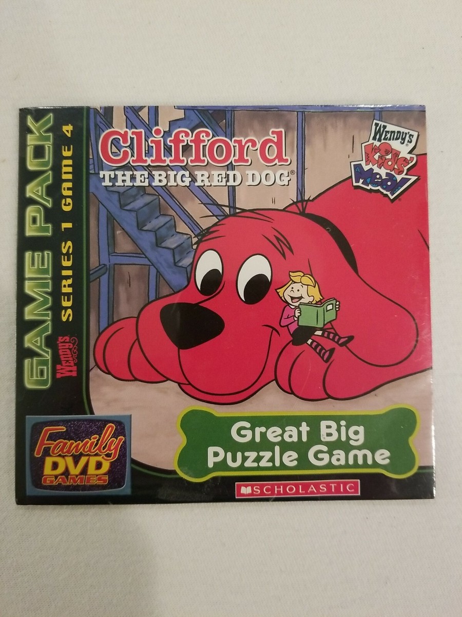 Scholastic Wendys Clifford the Big Red Dog Great Big Puzzle Game