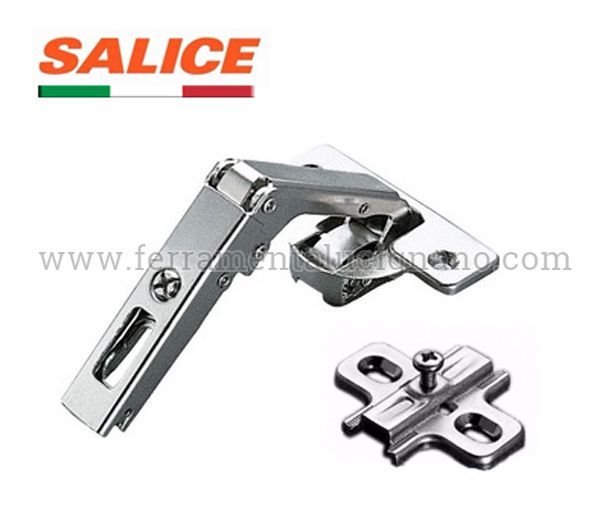 CERNIERA CERNIERE SALICE FORO MM.35 PER ANTE PORTE MOBILI ANGOLARI AD ANGOLO 70°