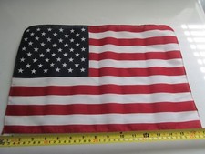 2  50 STAR AMERICAN FLAGS  11 INCHES x 17 INCHES  BRAND NEW  NO STICKS