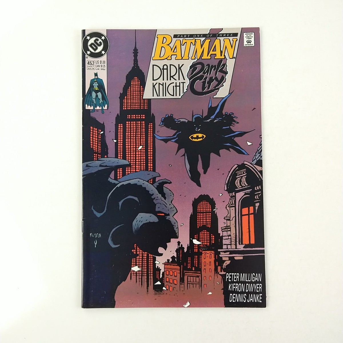 Batman #452 F+ Dark Knight Dark City 1 (1990 DC Comics) | eBay