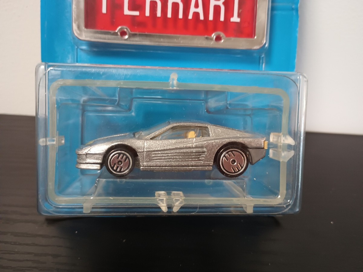 Hot Wheels 1988 Park 'N Plates Ferrari Testarossa Tan Interior