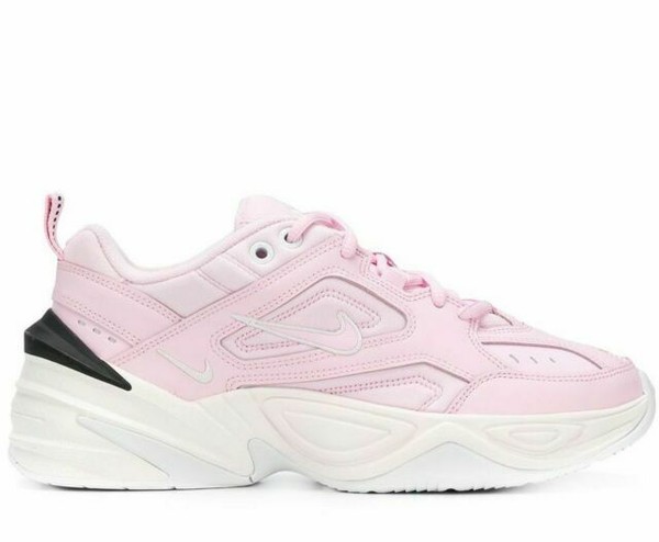 nike pale pink m2k tekno trainers