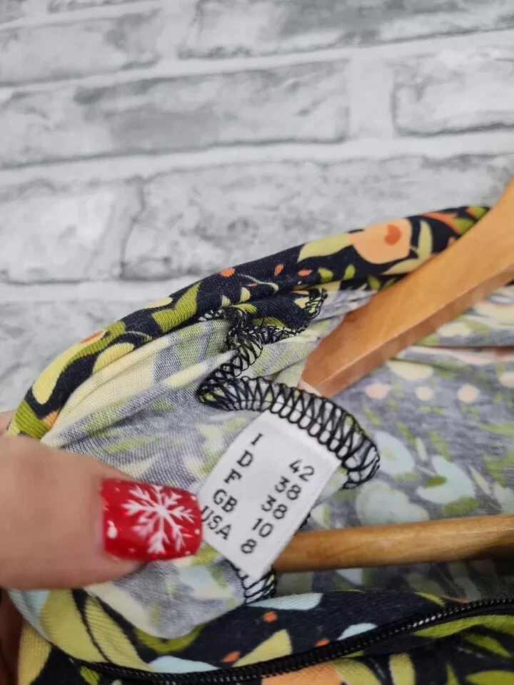 Abito Moschino taglia 8 vintage colori retrò RARO economico e chic