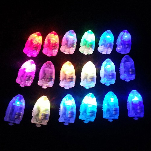 UP 100PCS LED Balloon Lamp Lights Glow Wedding Birthday Christmas Party Carnival - Picture 6 of 24
