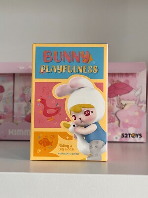 POP MART Bunny Playfulness Series Confirmed Blind Box Mini Figure Toys Gift