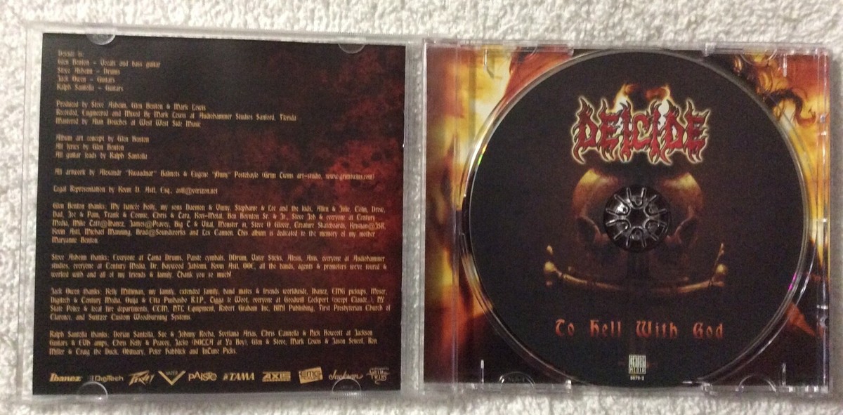 To Hell with God by Deicide CD 2011 - Rock, Death Metal