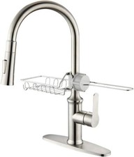 Kitchen Faucet, Kitchen Sink Faucets with Pull Down Sprayer, Home Commercial Sta