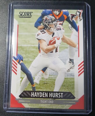 #193 - Hayden Hurst - Score Football 2021 - Atlanta Falcons