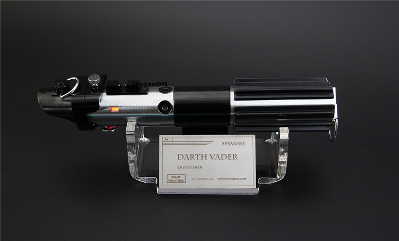 89sabers Star Wars Lightsaber DV6 Darth Vader Replica Silver Metal