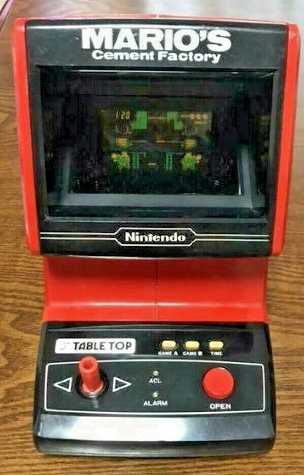 Nintendo Game & Watch Mario Cement Factory Stationary type w